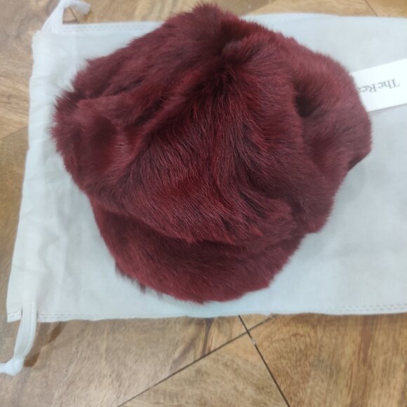 PRADA  Calf hair   Fur cap size M(57) New - Picture 1 of 3